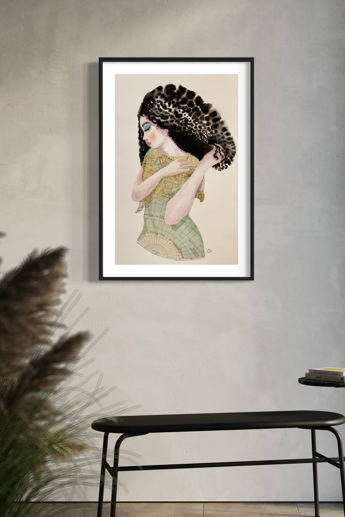 She Wears The World : South Pole Dress (Print)