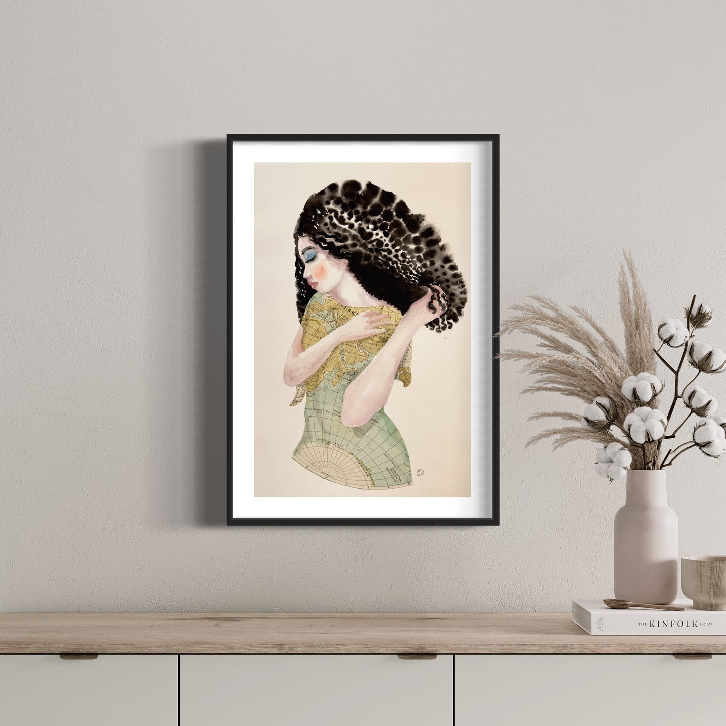 She Wears The World: The South Pole Dress (Original)