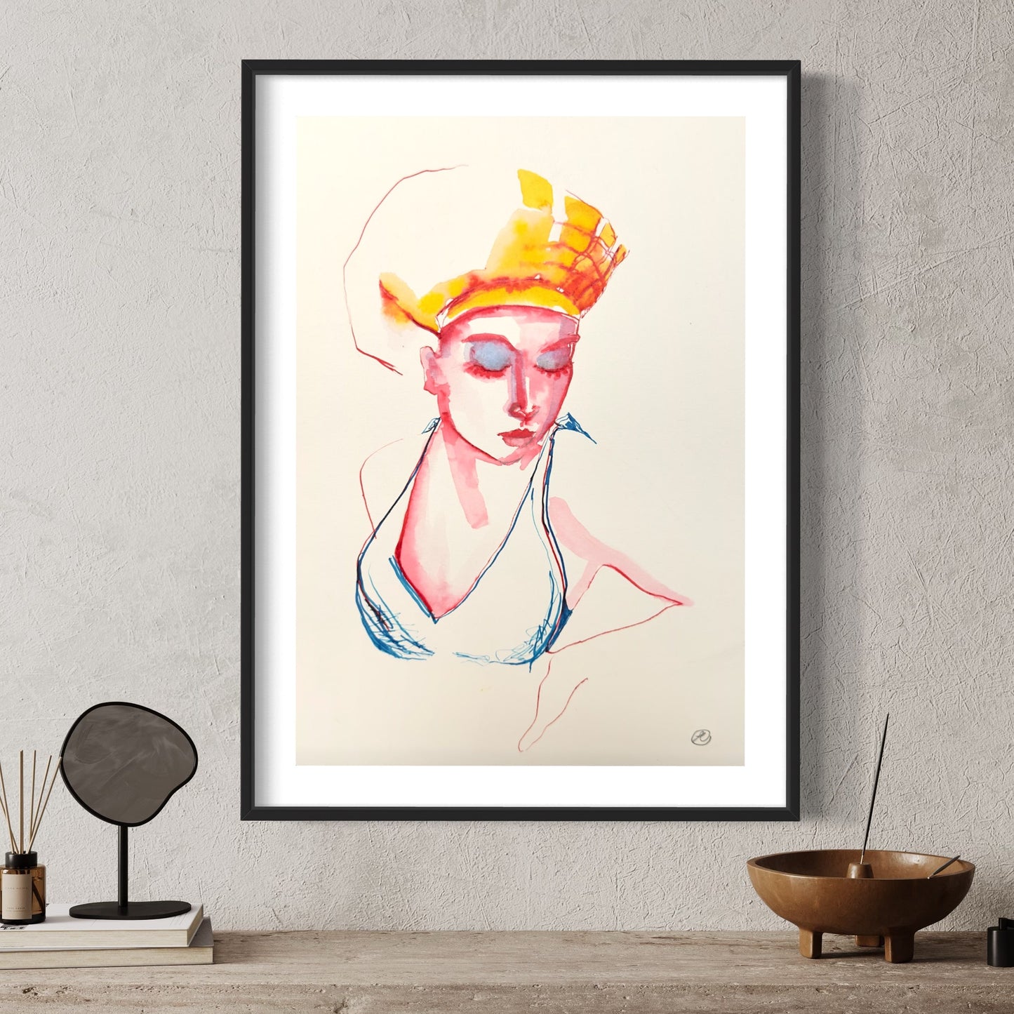 Woman in a Hat (Original)