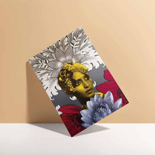 Golden Burlesque Card