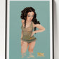 She Wears The World: Bather (Print)